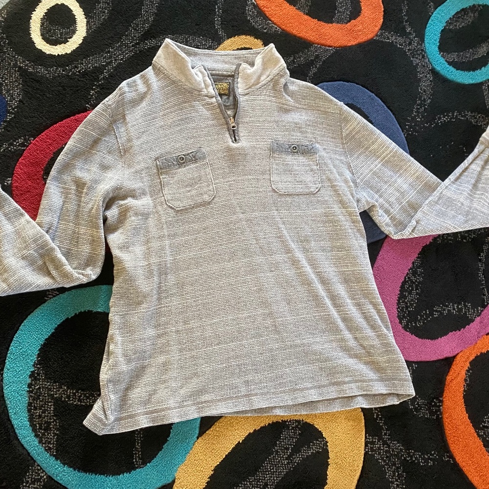 Mens cotton pull over